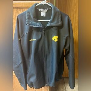 Columbia Iowa Hawkeyes Softshell Fleece Full ZipperJacket-Medium/Med
